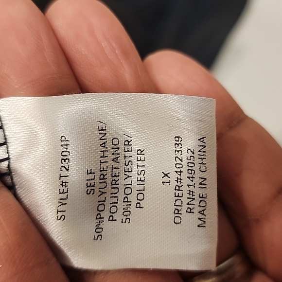 NWT faux leather shirt - Picture 6 of 6